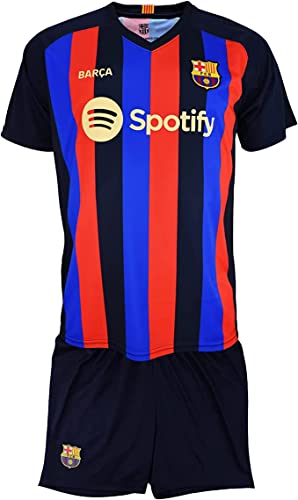 Champion's City Conjunto - Personalizable - Camiseta y Pantalón Infantil - Primera Equipación - Barcelona - Réplica Autorizada - Temporada 2022/2023…