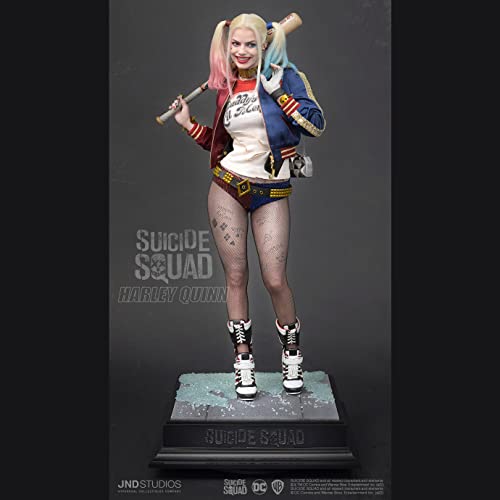 JND Studios Suicide Squad Harley Quinn Estatua de película hiperreal a Escala 1/3
