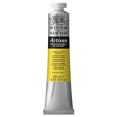 Winsor & Newton Artisan Tubo óleo miscible en Agua, 200 ml, Tono Amarillo de cadmio pálido, 200