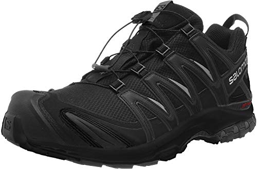 Salomon XA Pro 3D Gore-Tex Zapatillas de Trail Running para Hombre, Ajuste preciso, Agarre en todo tipo de terrenos, Impermeable, Black, 41 1/3