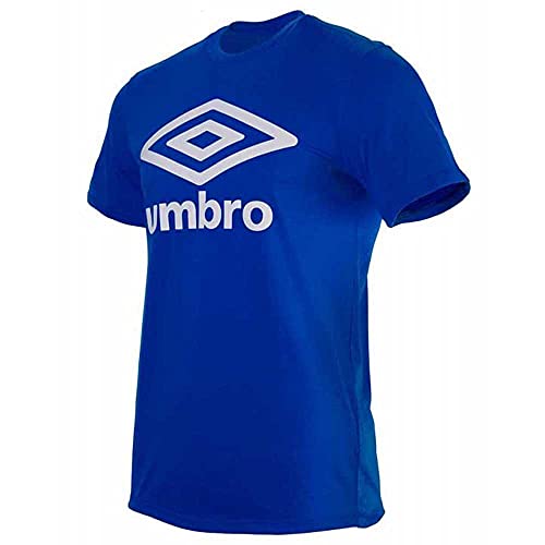 Umbro Fw Large Logo Cotton tee Camiseta, Azul (TW Royal Eh2), Medium (Tamaño del Fabricante:M) para Hombre