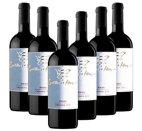 Conde de Castillejo de Alazores - Vino Tinto Crianza 2018 D.O.Ca. Rioja Alavesa - Caja 6 botellas
