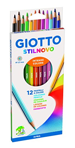 Giotto Stilnovo Estuche de 12 Lápices de Color
