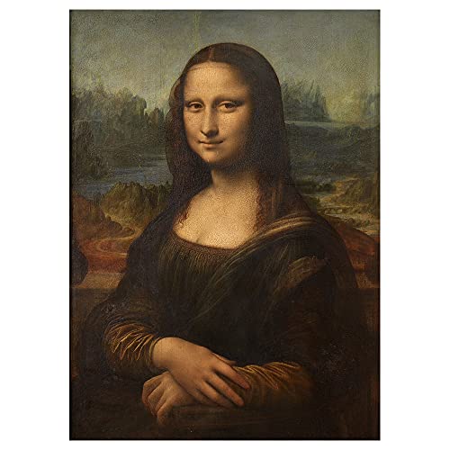 Cuadro Lienzo, Impresión Digital - Mona Lisa - Leonardo da Vinci cm. 50x70 - Decoración Pared