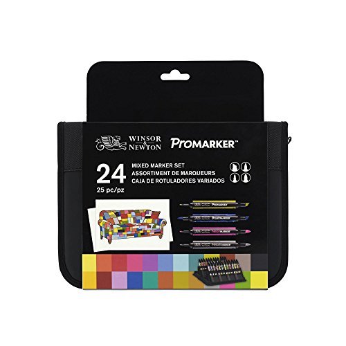 Winsor & Newton ProMarker Marker Kit - Assorted Colours by Winsor & Newton