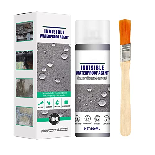 Wood.L Spray Adhesivo Súper Fuerte - Spray Sellador Antifugas, Agente Impermeable Adhesivo Invisible, Spray Sellador Antifugas para Tejados de Baldosas y Paredes Exteriores