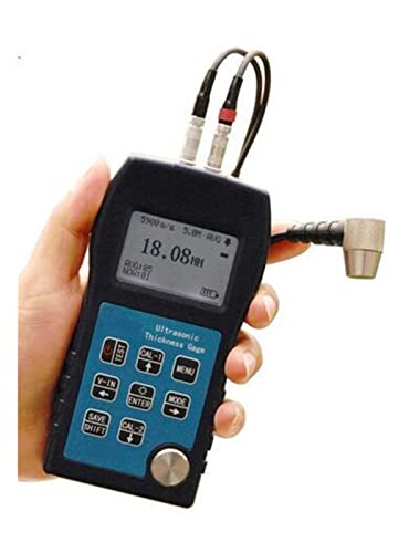 Sw6 Medidor de espesor ultrasónico 0.01 mm con USB Interfaz Tester de medidor de espesor ultrasónico for vidrio de metal de acero abdominales Plástica CLORURO DE POLIVINILO Hierro dúctil, etc.