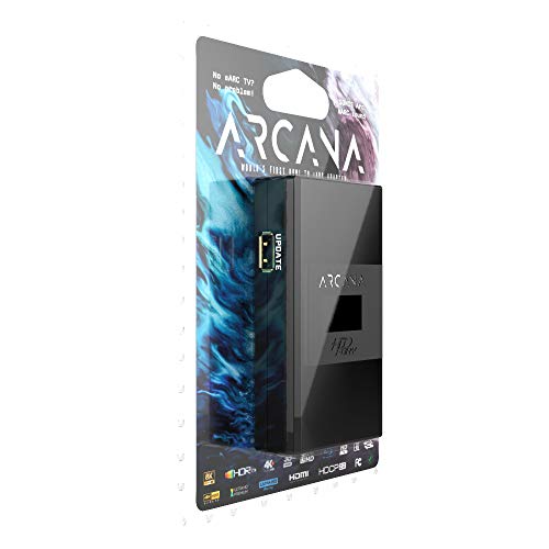 HDFury Arcana HDF0160, escalador HDMI y adaptador eARC, compatible con todos los formatos de audio, con opción de escalado, conversor para fuentes HDMI y sistemas de sonido eARC