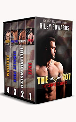 The 707 - The complete Series ( Free, Freeing Jasper, Finally Free, Freedom): A Black Ops Military Romance (English Edition)