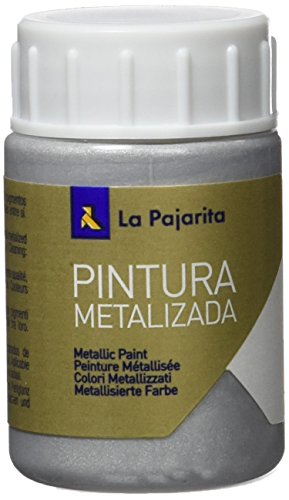 La Pajarita ME-1 - Pintura Metalizada Pajarita 35ml Plata