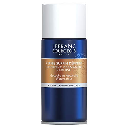 Lefranc & Bourgeois, Spray de 150 ml – Barniz gouache, Gouachefirnis