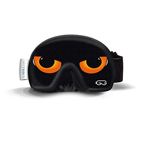 SOGGLE Eyes 01 - Funda protectora para gafas de esquí (microfibra, talla única), color naranja