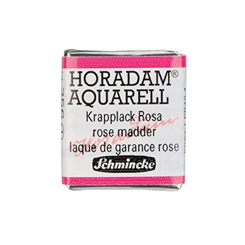 Schmincke - HORADAM® AQUARELL - acuarelas para artistas, 356 Barniz rosa, 14 356 044, 1/2 godet