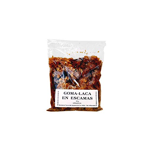 Goma laca en escamas 100g