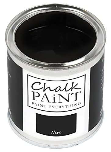 Chalk Paint Everything® – Pintura tiza Nero vuelva a dar color fácilmente todo tipo de material sin lijar (750 ml)