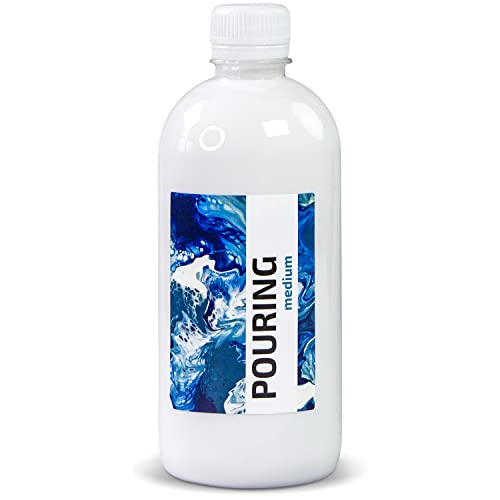 7 Artists Pouring Medium Medium Para Acrilico 500 ml | Acrylic Liquid | Floetrol Para Pouring | Acrylic Pouring | Medium Pintura | Veladura Pintura | Pouring Acrylic Paint