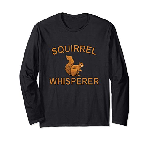 Squirrel Whisperer | Squirrel Lover Manga Larga