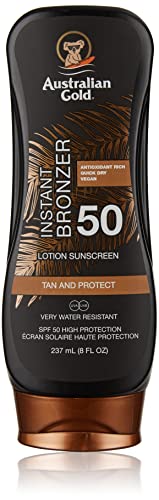 SPF 50 LOTION WITH BRONZER
