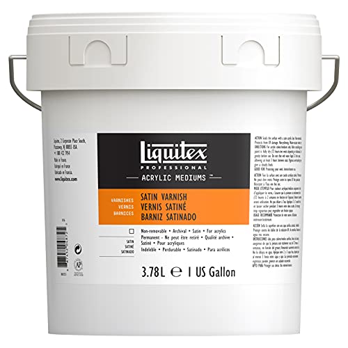 LIQUITEX Aditif – Barniz satinado cubo 3,78 L