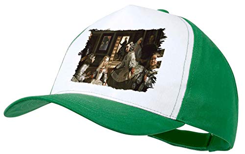 Gorra Verde Las Meninas Cuadro Famoso Color Cap