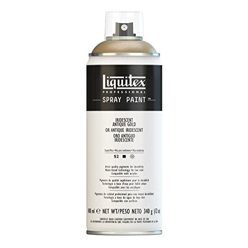 Liquitex - Acrílico en Spray, 400 ml, Oro (Oro Antiguo Iridiscente)