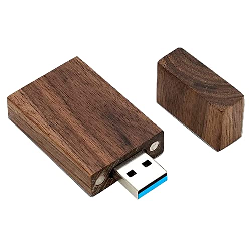Doumneou 32 GB USB 3.0 Memory Stick de Madera Flash Memory Stick Drive Madera USB Flash Drive Memory Stick para un