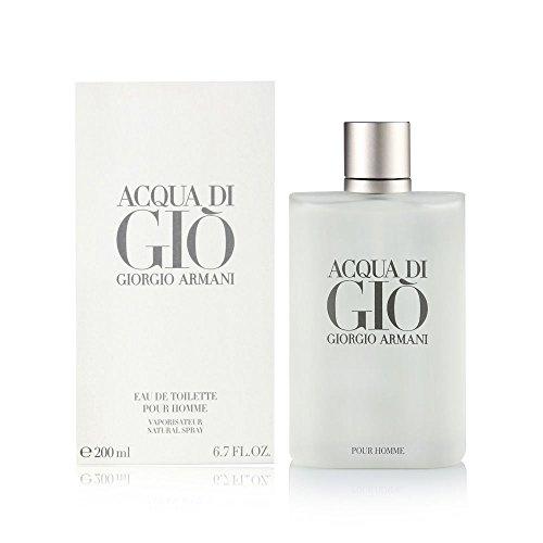 Giorgio Armani Acqua di Gio Homme, eau de toilette, blanca, paquete de 1 (1 x 200 ml)