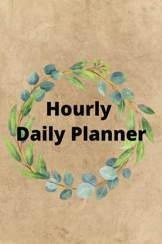 Lazy Squirrel Simple Hourly Daily Productivity Planner 6 x 9