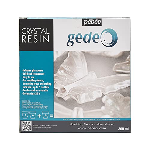 PEBEO Gedeo – Resina de Cristal 300 ml, Transparente