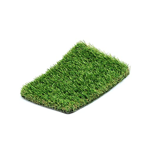 Keepgreen Césped Artificial Kiwi - Rollo de 2 x 15 m - 35 mm de Altura - Ideal para Interior o Exterior - Terrazas, Jardines y Piscinas - Apariencia Realista