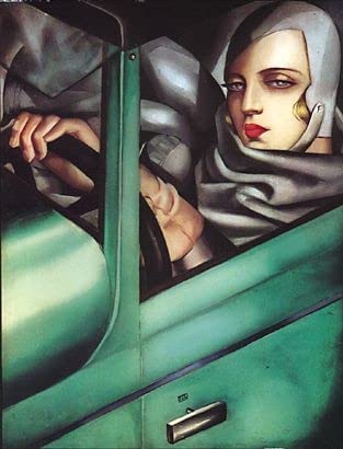 PosterDesign Digital Art Studio Lienzo calidad museo, poster o lamina para enmarcar, 16, Tamara de Lempicka - 60 x 90 cm, POSTER PROFESIONAL