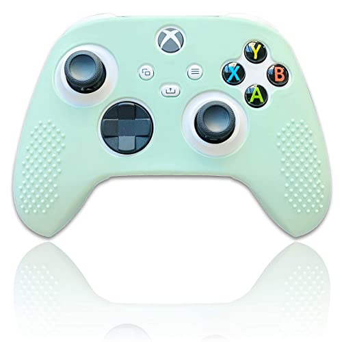 BelugaDesign Funda para mando inalámbrico, color pastel con mango texturizado, compatible con Xbox Series X/S y Xbox One, color verde menta
