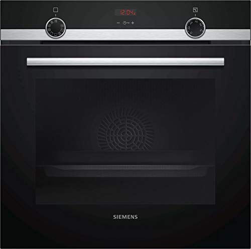 Siemens HB514AER0 Horno Encastre, 71 litros, Sistema HumedClean , Negro, Acero inoxidable