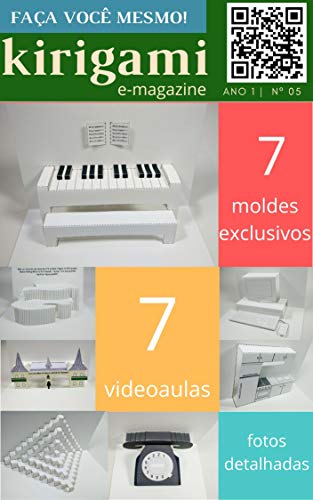 Kirigami - Revista digital nº 005 (Origami arquitetônico Livro 5) (Portuguese Edition)