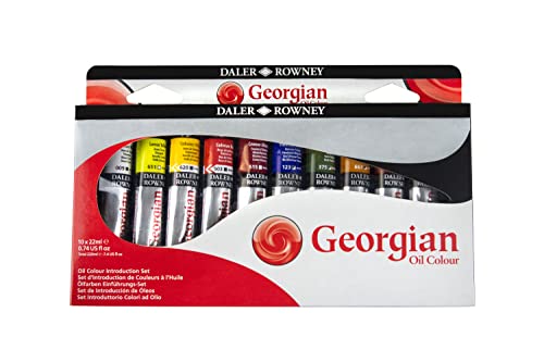 Daler Rowney Georgian Colores Óleo Introduction Set 10x22 ml