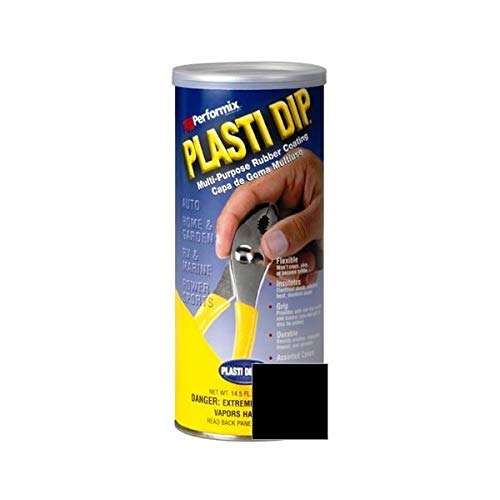 Performix Plasti Dip Capa de goma multiuso en lata de 429 ml, color negro