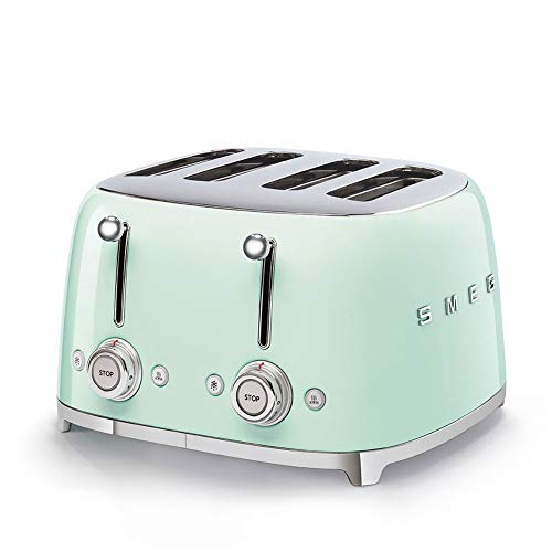 Smeg 770926338 Tostador, Verde pastel