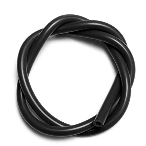 EsportsMJJ 1 M 3/4/5/6/7/8 mm Diámetro Interno Silicona Tubo Manguera De Vacío Tubo Turbo Refrigerante -Negro-5 mm