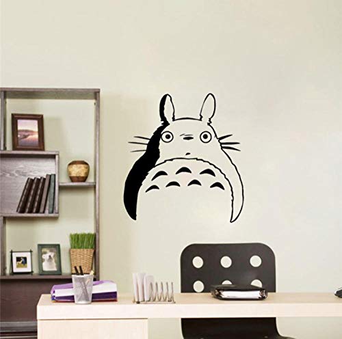 Divertenti adesivi murali totoro Decalcomania creativa Adesivi murali in vinile per camerette Art Sticker Camera da letto Totoro Stickers murali Murale 43 cm X 44 cm