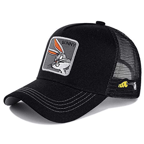 Nueva Marca Anime Dibujos Animados Animal Malla Snapback Cap Venom Spiderman Pato pájaro Berretto da béisbol Uomo Donna Deportes al Aire Libre Gorra de Camionero