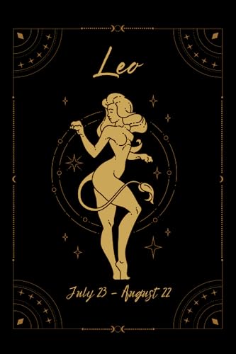 Zodiac Journal, 200 lined pages: Leo