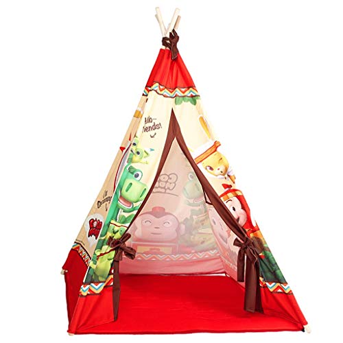 XUANLAN Carpa Infantil Tienda de Juegos para niños Casa de Juego Interior con Lienzo Mojado Tienda de cabaña para niños Camping para Acampar al Aire Libre Durable