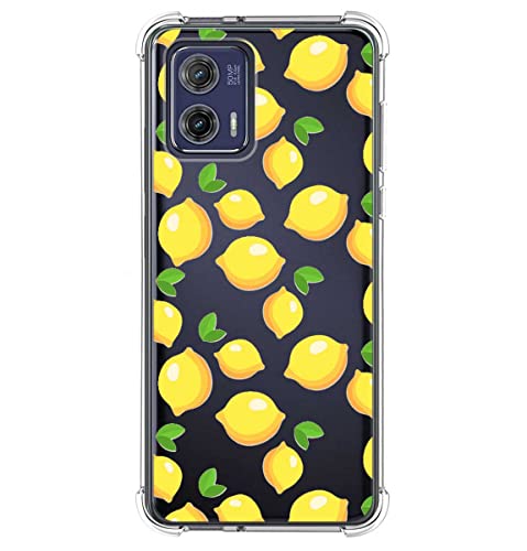 Tumundosmartphone Funda Silicona Antigolpes para Motorola Moto G73 5G diseño Limones Dibujos