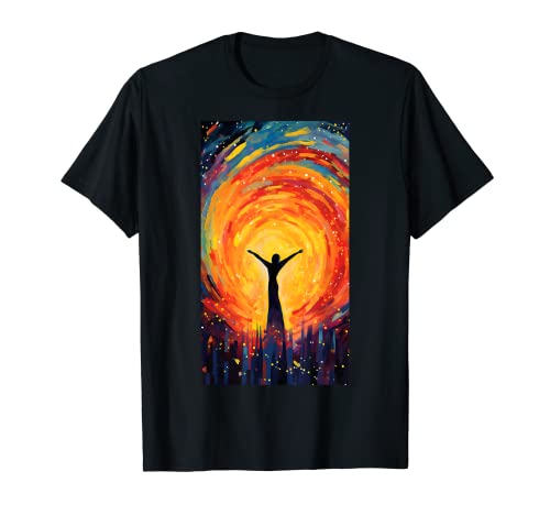 Fauvismo Arte espiritual Cosmic Soul Religioso Esotérico Camiseta