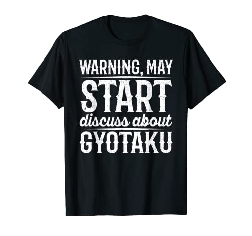 Advertencia puede comenzar a discutir sobre Gyotaku Camiseta