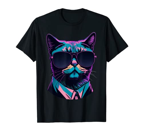 Pop Art - Pintura de color Vaporwave - Gafas de sol Camiseta