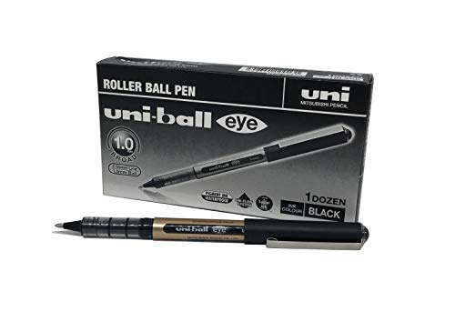 Uni-ball UB-150 Eye Broad 1,0mm, negro. Caja 12 Uds.