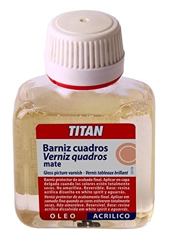 TITAN - BARNIZ CUADROS MATE 1L