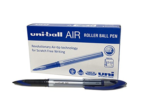 Uni-Ball Uba-188 - Air Blue, 12 Unidades, Azul