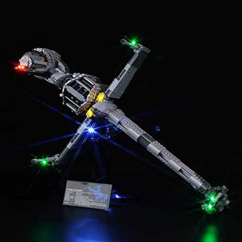 GEAMENT Kit de Luces LED Compatible con Lego B-Wing Starfighter - Conjunto de luz para Star Wars 10227 (Juego Lego no Incluido)